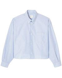 A.P.C. - Sophia Striped Button-Down Shirt - Lyst