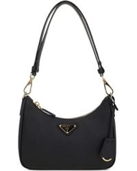 Prada - Re-Edition Saffiano Leather Mini-Bag - Lyst