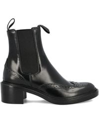Saint Laurent - Vincent Smooth Leather Chelsea Boots - Lyst