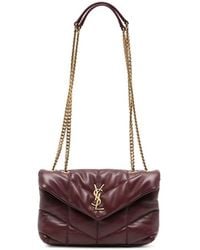 Saint Laurent - Borsa "Loulou Puffer Toy Mini" - Lyst