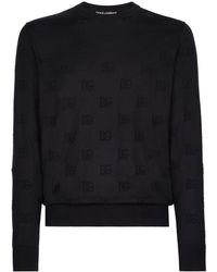 Dolce & Gabbana - Dg Allover Sweater - Lyst