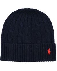 Polo Ralph Lauren - Cable Wool-Cashmere Beanie - Lyst