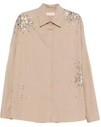 Dries Van Noten - "Casia" Embroidered Shirt - Lyst