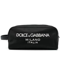 Dolce & Gabbana - Logo Nylon Necessaire - Lyst