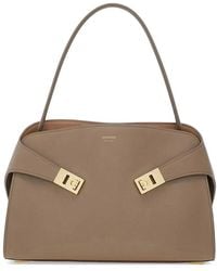 Ferragamo - Hug Soft Medium Shoulder Bag - Lyst