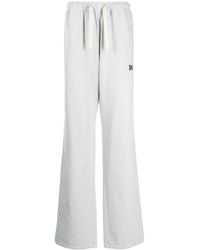 Palm Angels - Monogram Embroidered Sweatpants Clothing - Lyst