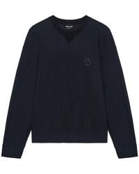 Giorgio Armani - Technical Waffle Sweatshirt - Lyst