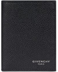 Givenchy - Grained Leather Card Holder - Lyst