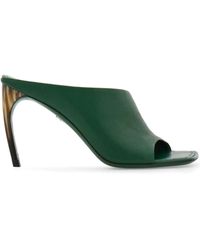 Ferragamo - Slide Nimphe Curved Heel Shoes - Lyst