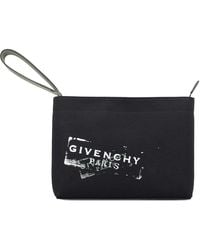 Givenchy - Logo Clutch - Lyst