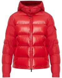 Moncler - Short Down Jacket Maya With Hood - Lyst