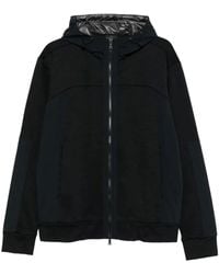Paul & Shark - Cotton And Nylon Zip-Up Hoodie - Lyst