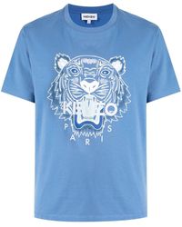 blue kenzo shirt