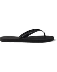 Prada - Leather Thong Sandals - Lyst