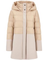Herno - Piumino A-Shape Con Pannelli - Lyst