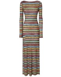 Missoni - Long Cover-Up Dress - Lyst