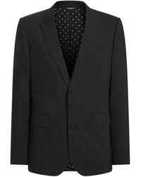 Dolce & Gabbana - New Martini One-Breasted Canvas Jacket - Lyst