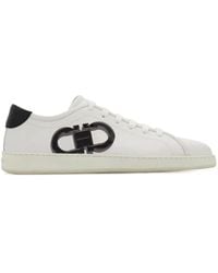 Ferragamo - Brandy 1 Sneaker Con Logo Gancino - Lyst