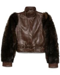 Chloé - Leather Jacket - Lyst