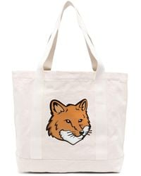 Maison Kitsuné - Chillax Fox Tote Bag - Lyst