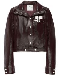 Courreges - Re-Edition Vinyl Jacket - Lyst