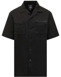 Y-3 - Chemise Noire À Poches - Lyst