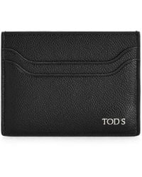 Tod's - Leather Card Holder - Lyst