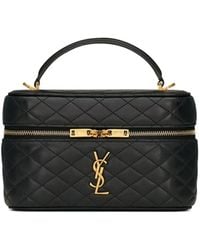 Saint Laurent - Lambskin Gaby Vanity Bag - Lyst