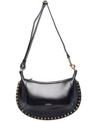 Isabel Marant - Borsa A Spalla Oskan Moon Con Borchie - Lyst
