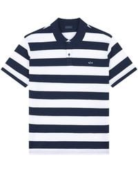 Paul & Shark - Cotton Double Piqué Polo - Lyst