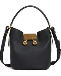 Marni - Trunkaroo Leather Bucket Bags - Lyst