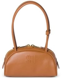 Miu Miu - Cognac Beau Bag - Lyst