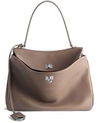 Balenciaga - Rodeo Medium Smooth Leather Handbag - Lyst