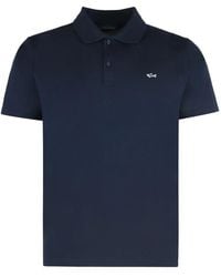 Paul & Shark - Cotton Polo Shirt - Lyst