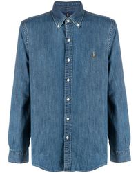 Polo Ralph Lauren - "Oxford" Casual Slim-Fit Shirt - Lyst