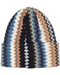Missoni - Zig-Zag Pattern Beanie - Lyst
