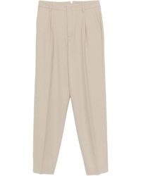 Cellar Door - Beverly Pleated Wool Trousers - Lyst