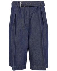 Dries Van Noten - "Peaches" Bis Shorts Denim - Lyst