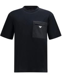 Prada - Maglia Girocollo - Lyst