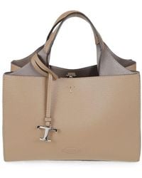 Tod's - Mini Hand Bag With Shoulder Strap - Lyst
