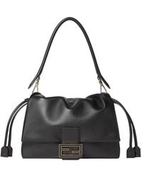 Fendi - Mamma Baguette Medium Nappa Leather Bag - Lyst