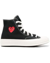 Comme des Garçons - Small Heart High-Top Sneakers Shoes - Lyst