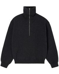 Rohe - High-neck Half-zip Sweater Róhe - Lyst
