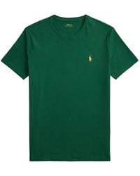 Polo Ralph Lauren - Crewneck T-Shirt With Signature Embroidered Pony - Lyst