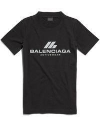 Balenciaga - Activewear Fitted T-Shirt - Lyst