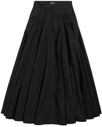 Balenciaga - Godet Maxi Skirt - Lyst