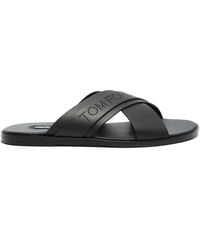 Tom Ford - Preston Logo-Perforated Slides Shoes - Lyst