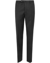 Incotex - Tailored Wool Trousers With Pleats - Lyst