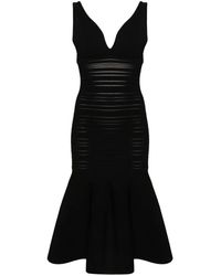Victoria Beckham - Sleeveless Frame Dress - Lyst