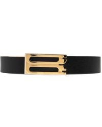 Victoria Beckham - Frame Regular Leather Belt - Lyst